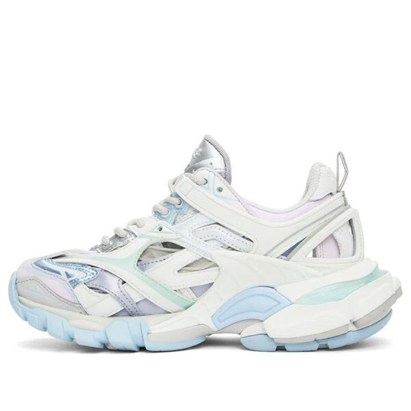 Кроссовки track.2 sneaker 'white light blue' Balenciaga, белый