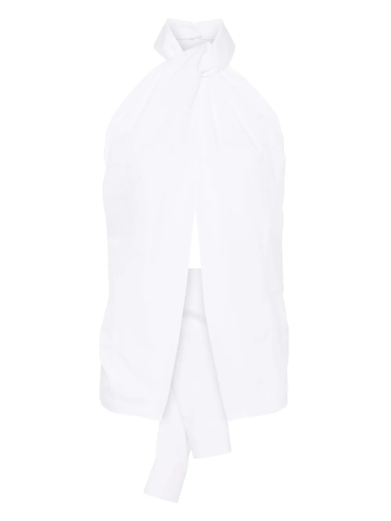

Топ с вырезом халтер Stella McCartney, белый