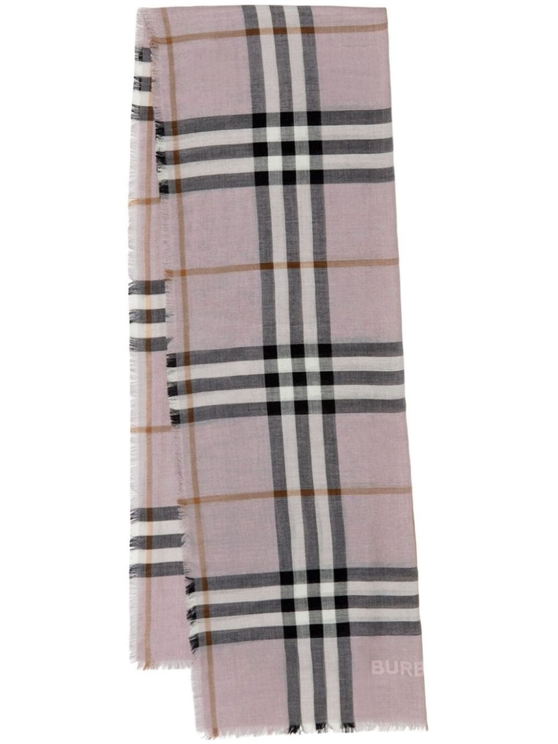 

Burberry шарф в клетку, серый