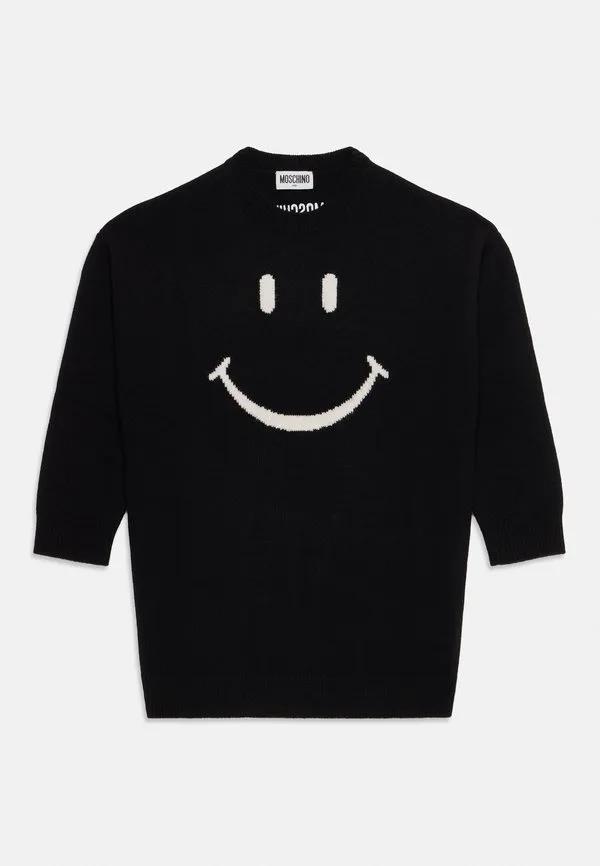 Вязаное платье, платье-свитер Moschino, Nero