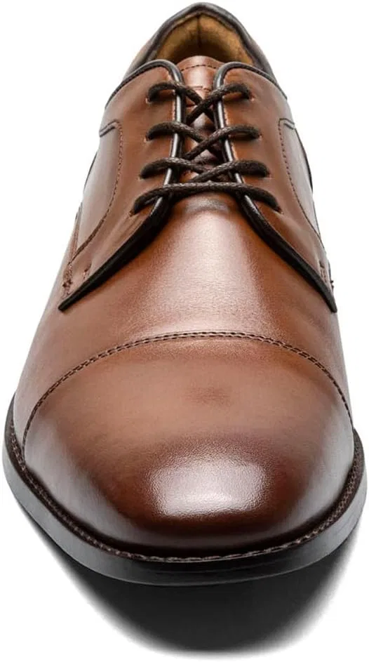 Туфли Florsheim Conetta Oxford Men's Oxford Toe Cap, Cognac — фото 3