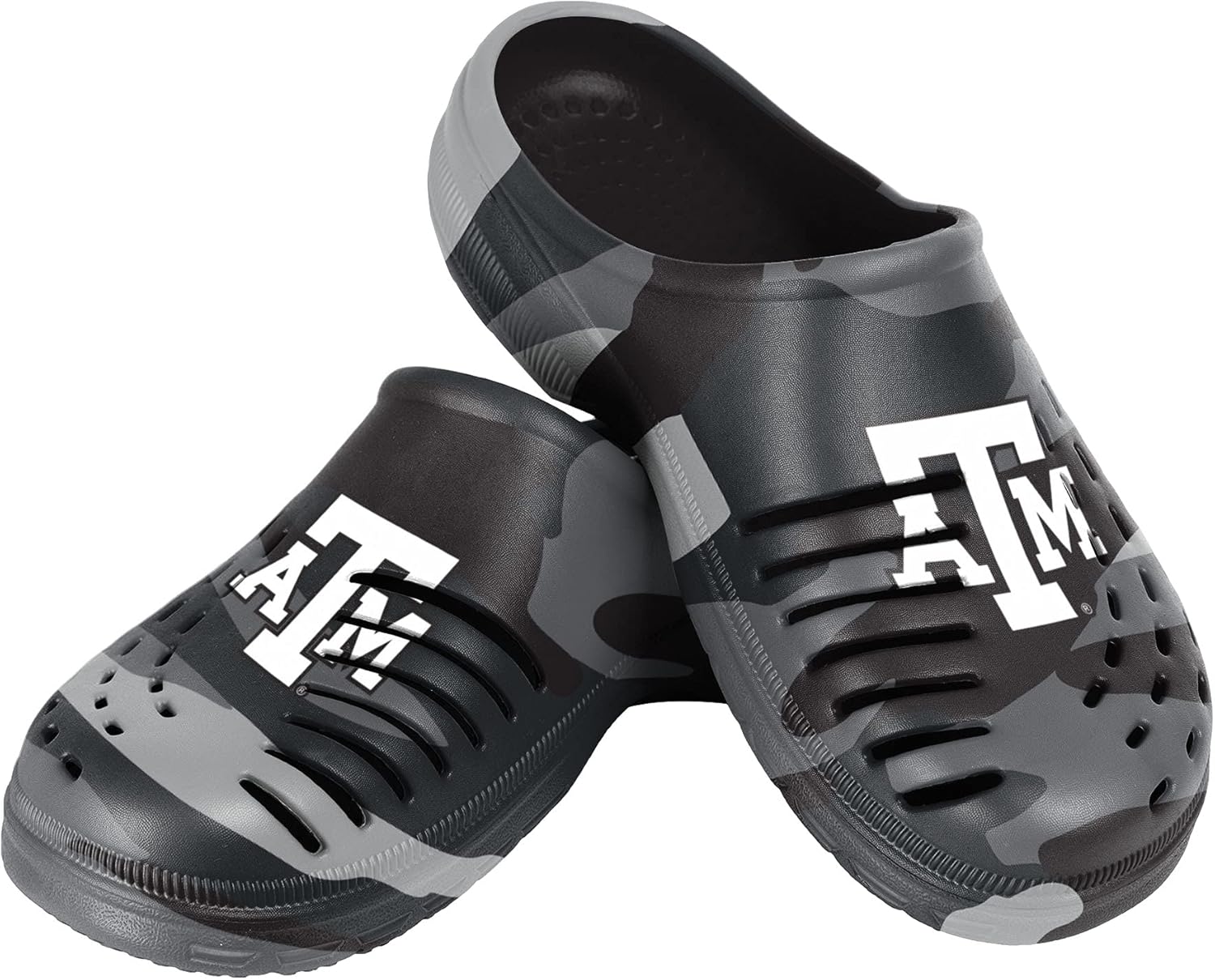 

Мужские садовые водные сандалии FOCO с логотипом команды NFL, обувь, тапочки, сабо, Texas A&M Aggies 7-8 Tonal Camo