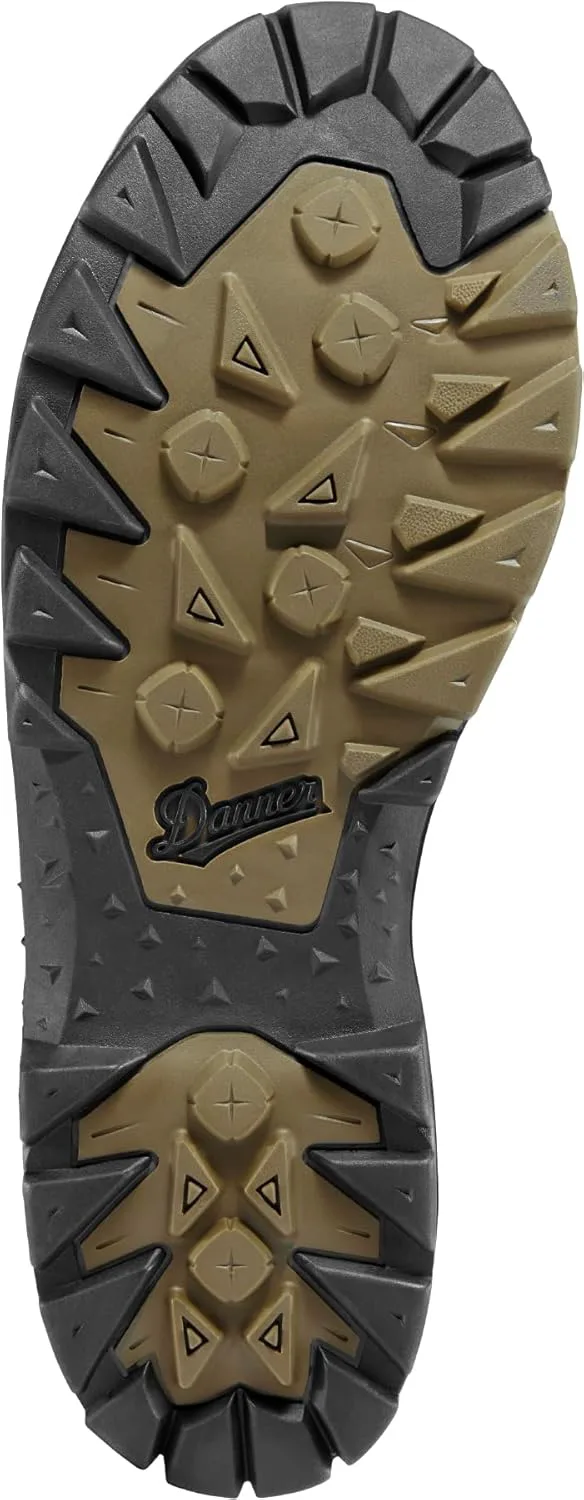 Мужские походные туфли Danner Panorama Low 4" - водонепроницаемая замша, амортизирующая подошва EVA, подошва с высоким сцеплением, стелька Ortholite, оливковый — фото 4