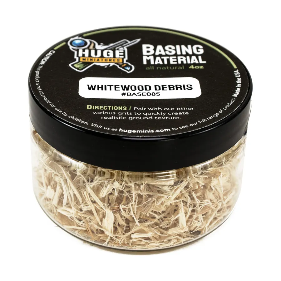 

Базовая зернистость — обломки белого дерева, Basing Materials & Weathering