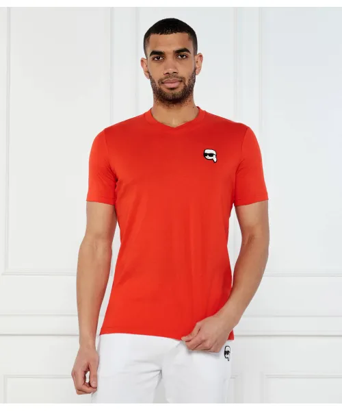 

Футболка Regular fit Karl Lagerfeld, красный