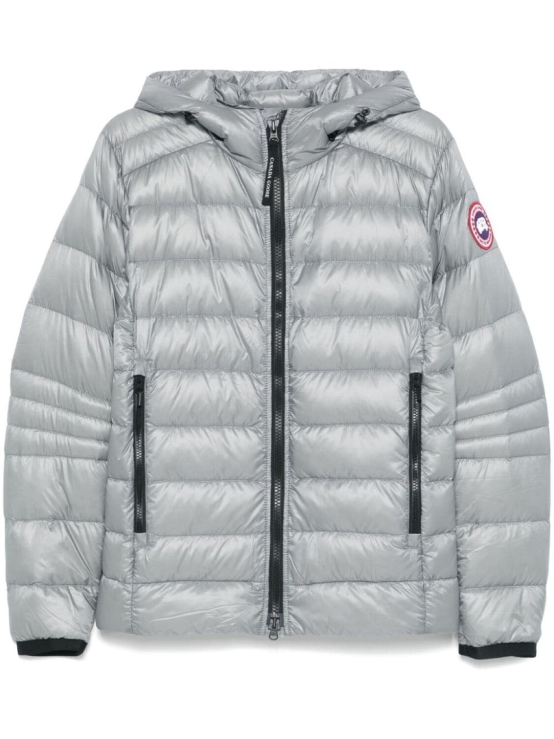 

Canada Goose пуховик Crofton с капюшоном, серый