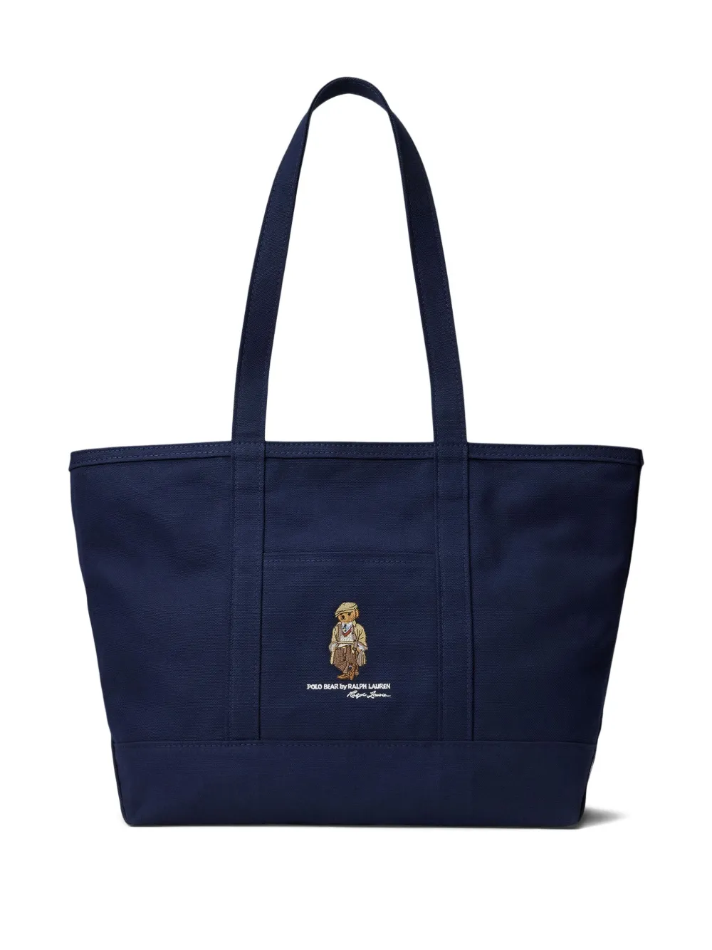 

Сумка-тоут с вышивкой Polo Bear POLO RALPH LAUREN, синий