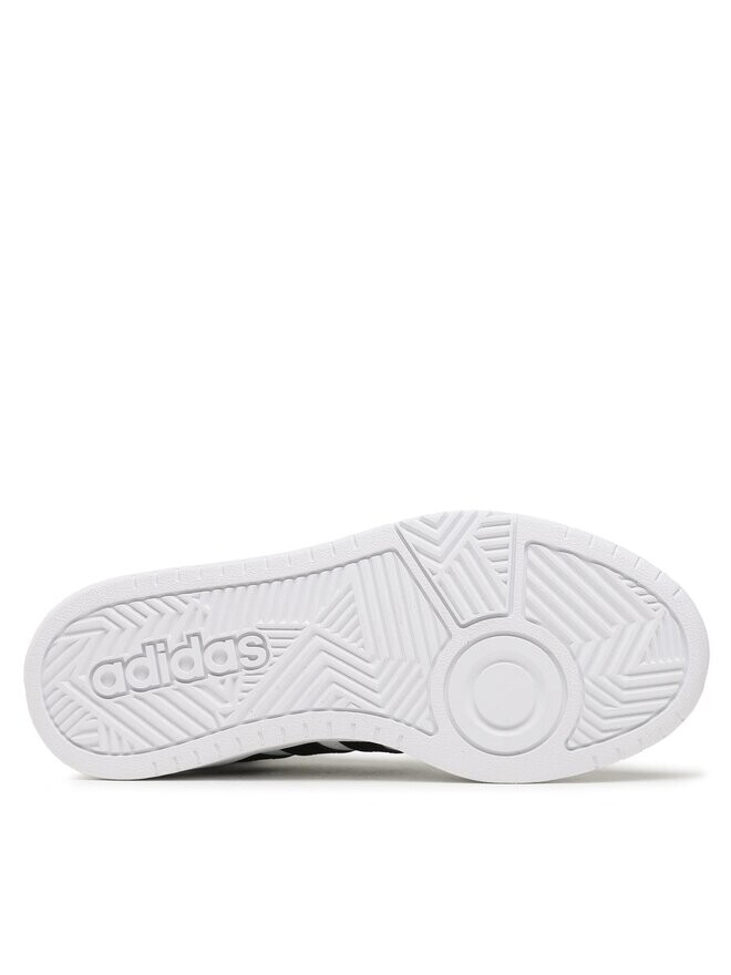 Кроссовки Hoops 3.0 Mid Classic Vintage Shoes adidas, белый — фото 4