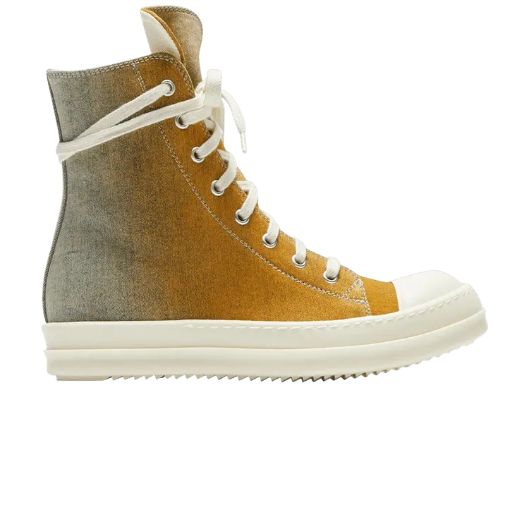 

Кроссовки Rick Owens Wmns DRKSHDW Lido Denim High Sky Orange Degrade, оранжевый