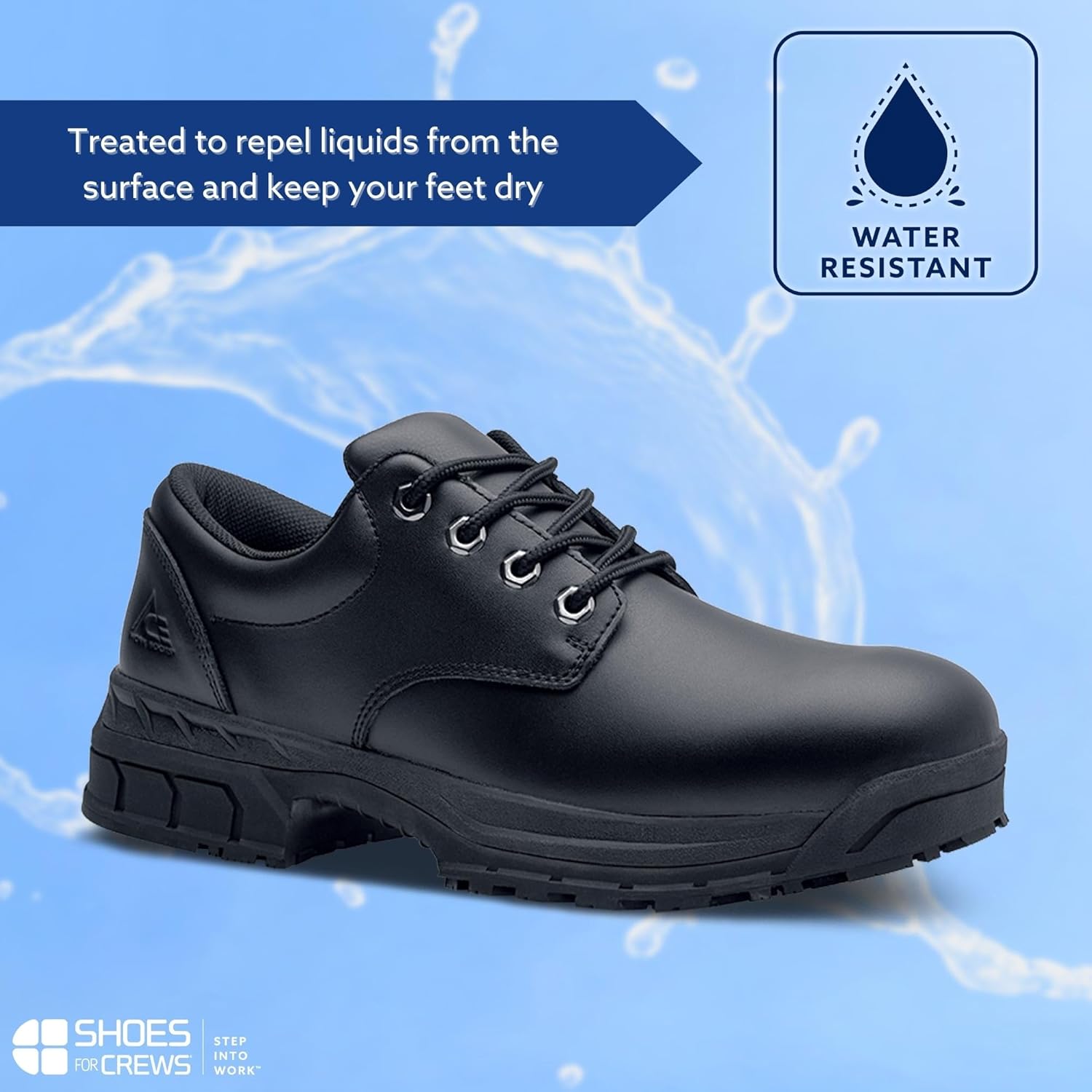 Мужские кроссовки Shoes for Crews Cade - со стальным носком, черный — фото 3