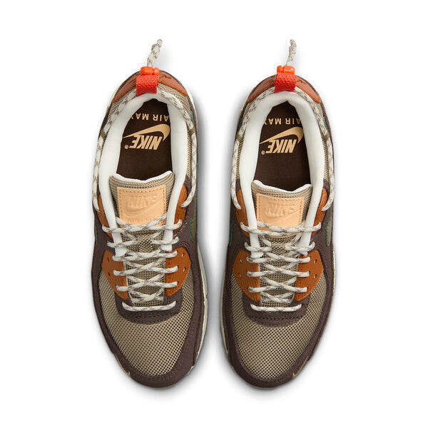 Кроссовки air max 90 se Nike, хаки — фото 4
