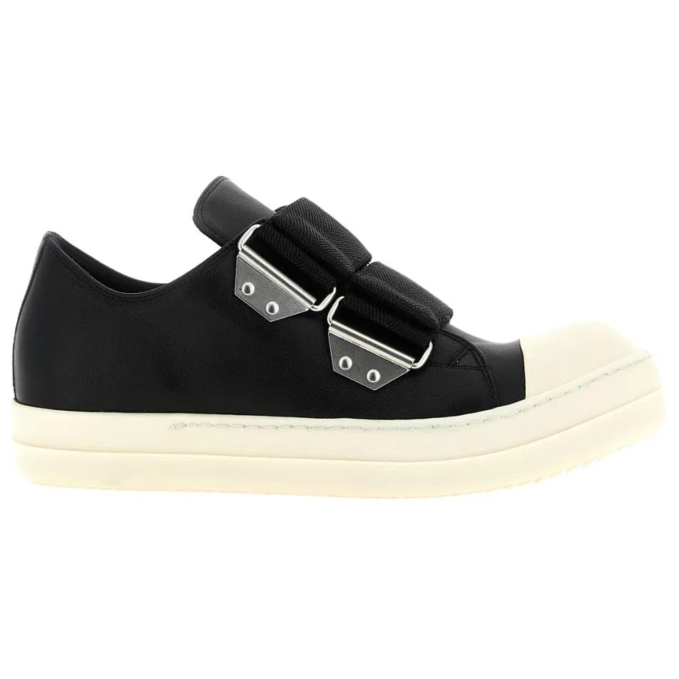 Кроссовки низкие скейтбордические RICK OWENS Original Shoe Box Not Included черные — фото 3