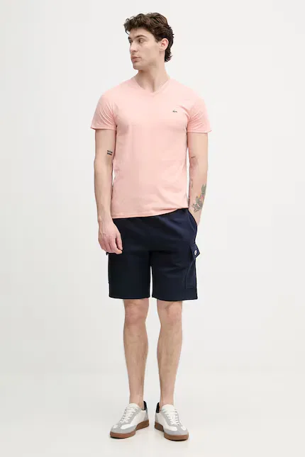Шорты спортивные из мягкого хлопка Lacoste, синий — фото 2