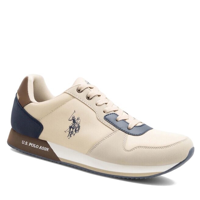 

Кроссовки U.S. Polo Assn., бежевый