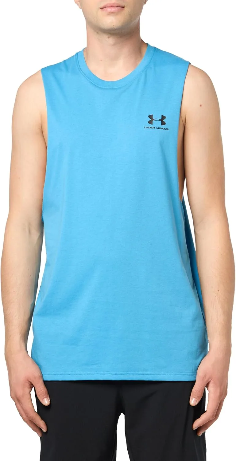 

Under Armour мужская футболка Sportstyle с вырезом на груди