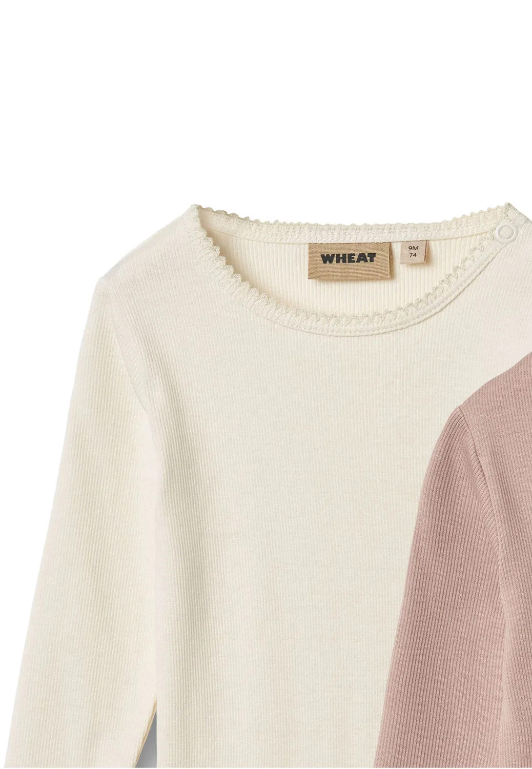 Комбинезон/Боди Wheat, Dusky Pink/Off White — фото 3