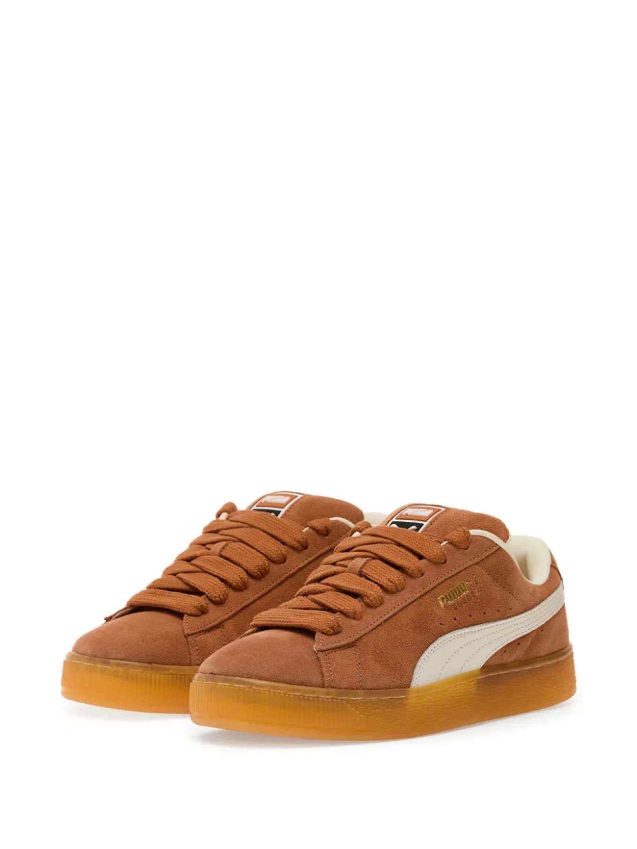PUMA кроссовки Suede XL, коричневый — фото 2