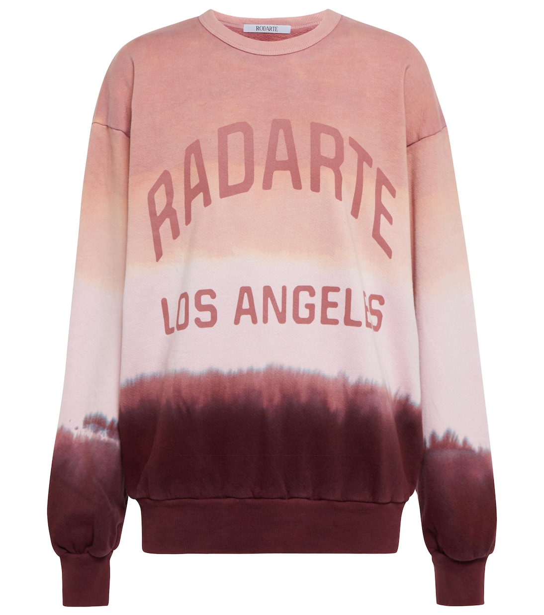 

Толстовка с принтом тай-дай Rodarte, Pink Ombre