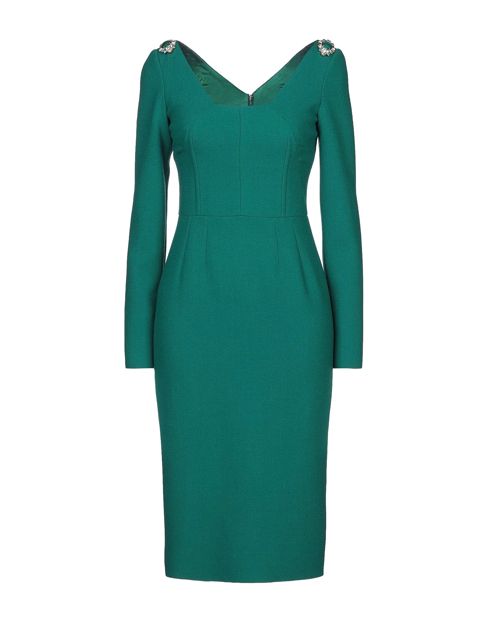 

Платье миди Dolce&Gabbana, зеленый