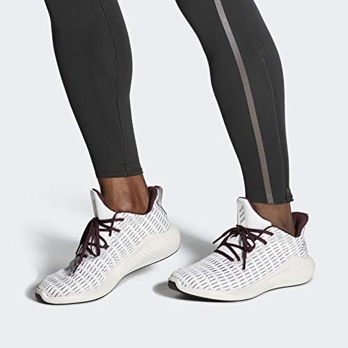 Женские кроссовки для бега adidas Alphabounce Beyond, белый/бордовый — фото 4