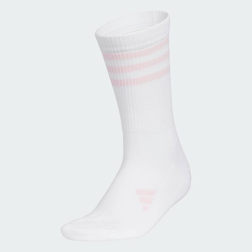 Носки длиной до колена с тремя полосками и амортизацией Adidas, white — фото 2