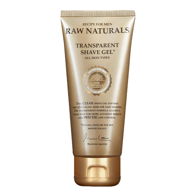

Прозрачный гель для бритья Raw Naturals, 100 мл