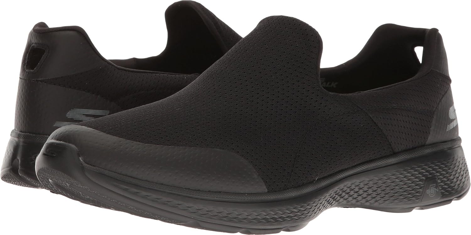 Мужские кроссовки для ходьбы Skechers Go Walk 4 Incredible, черный — фото 2