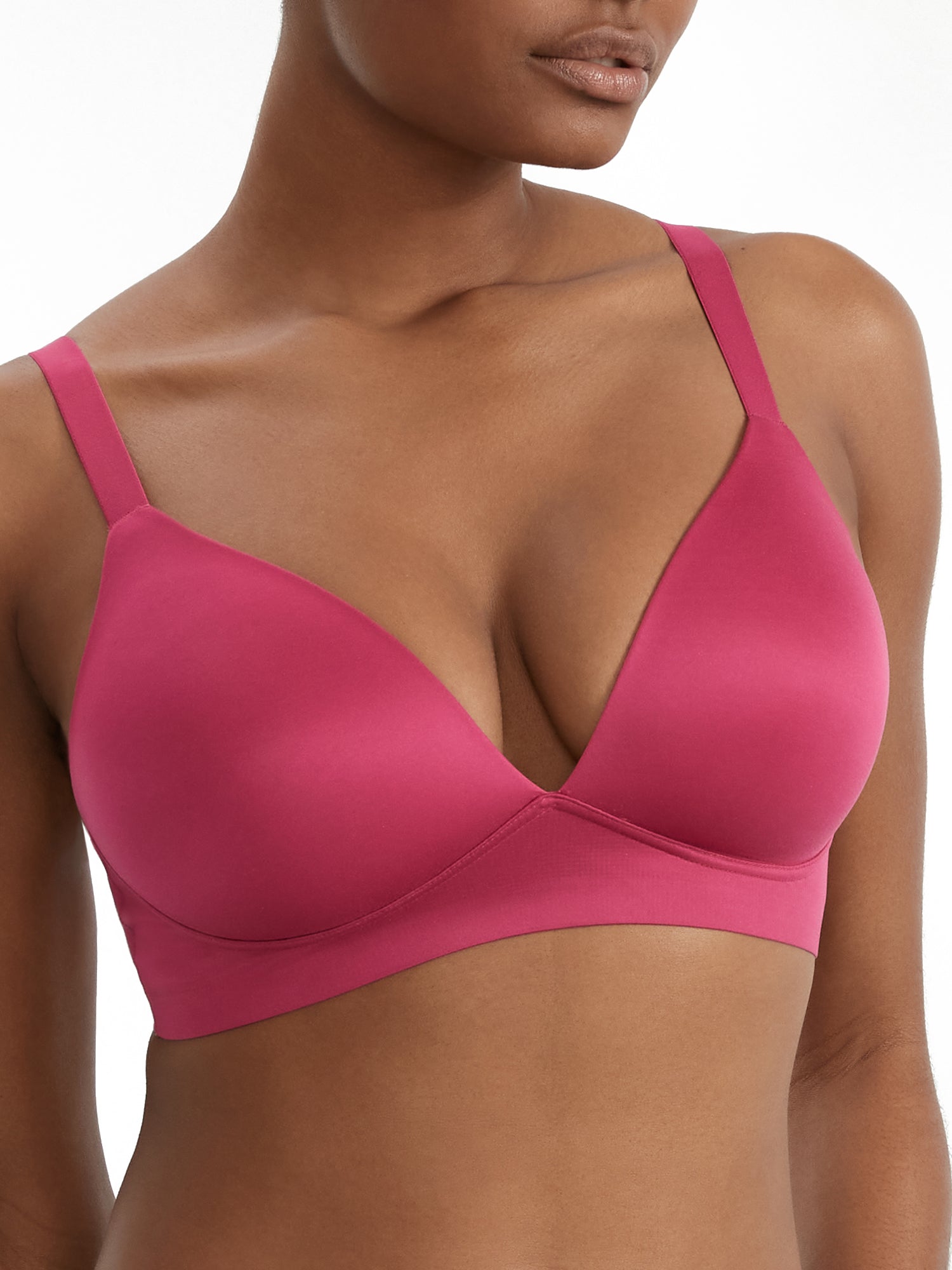 

Бюстгальтер без косточек Bali Women's Comfort Revolution Soft Touch Perfect, цвет signature berry