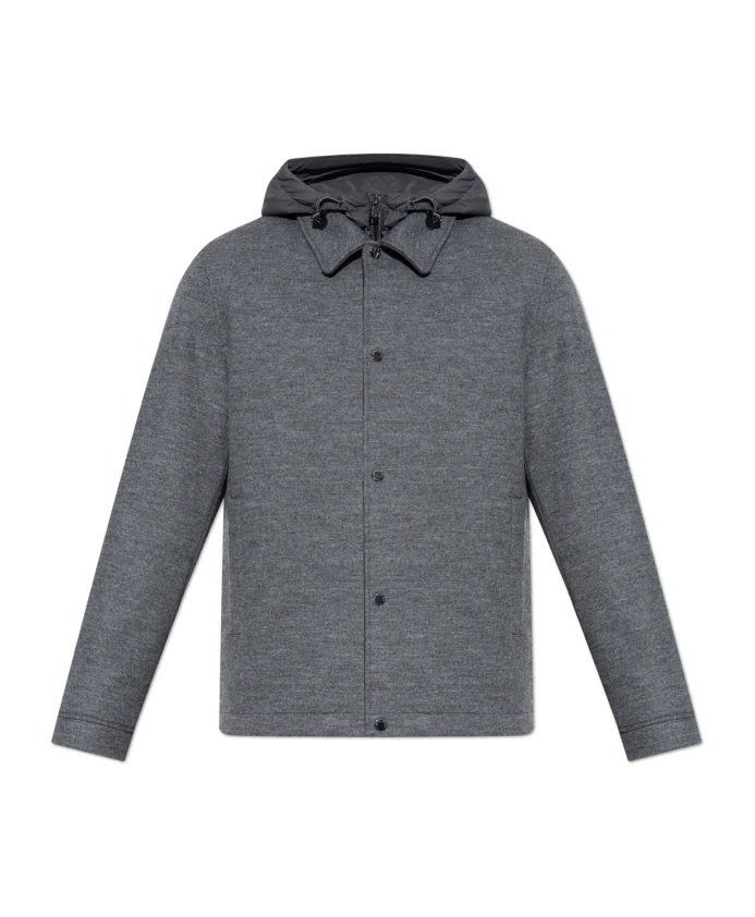 

Куртка с капюшоном Woolrich, серый