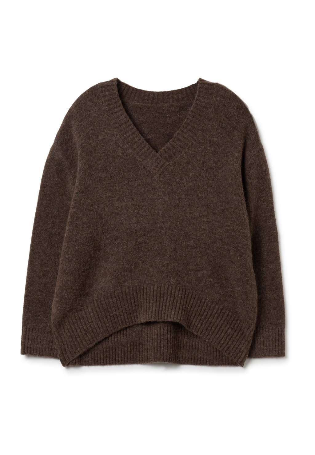 

Джемпер V NECK Stefanel, коричневый