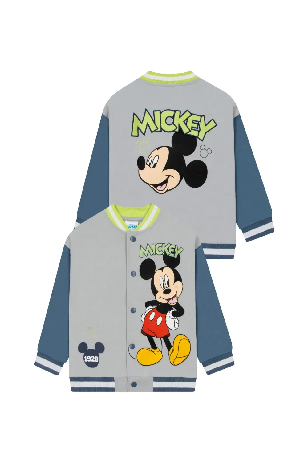 Бомбер Mickey Mouse хлопковый Disney, мультиколор