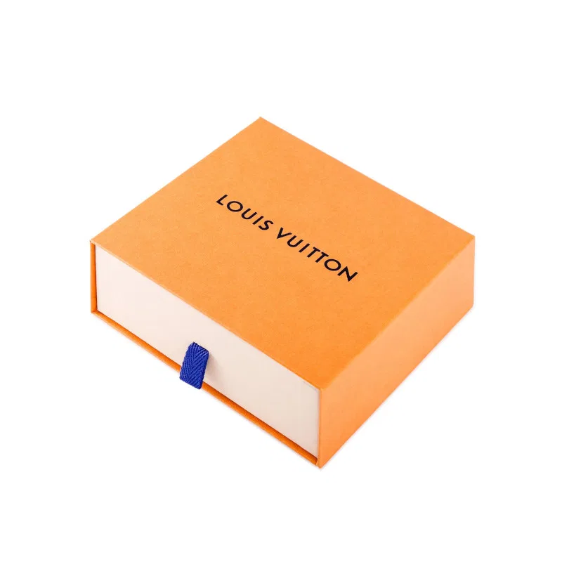 Повязка для волос Louis Vuitton Mulberry из шелка, синяя — фото 3