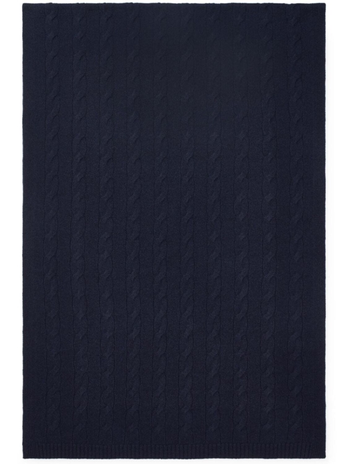 

Ralph Lauren Collection кашемировый шарф фактурной вязки, синий