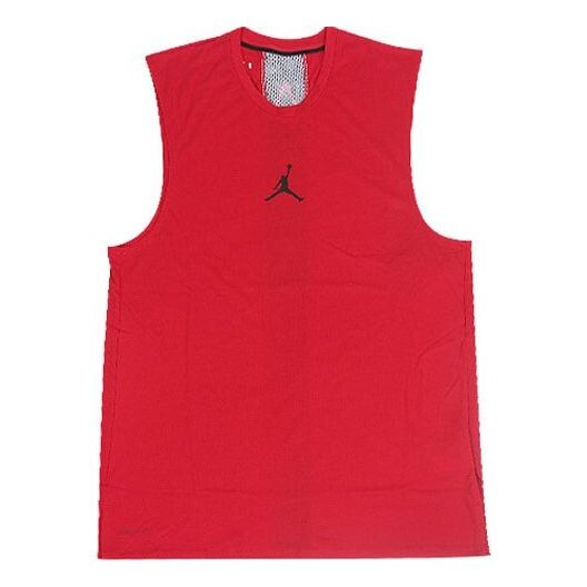 

Майка Air Jordan Quick Dry Basketball Training Sports Vest Red, красный