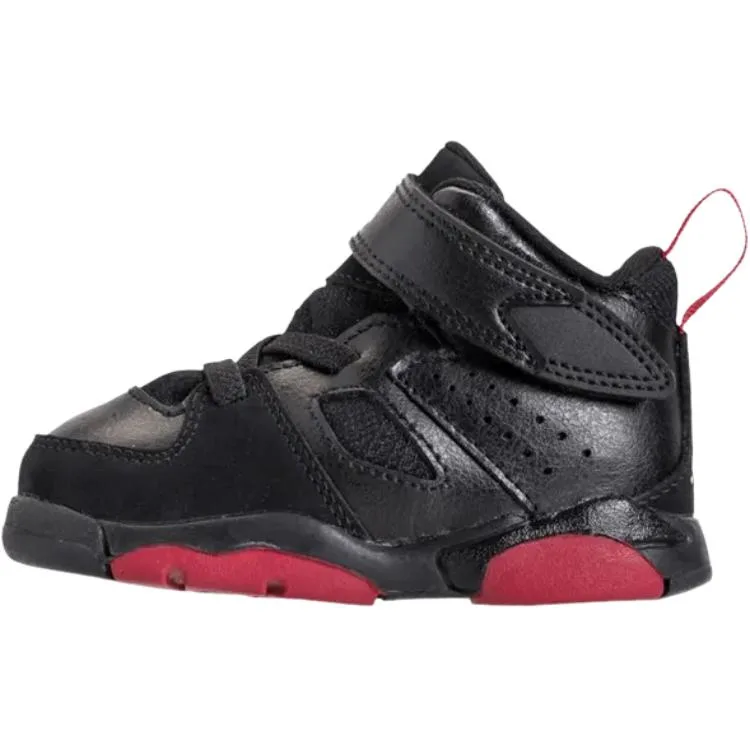 Jordan Flight Club 91 Leather Mid top Toddler Shoes Black