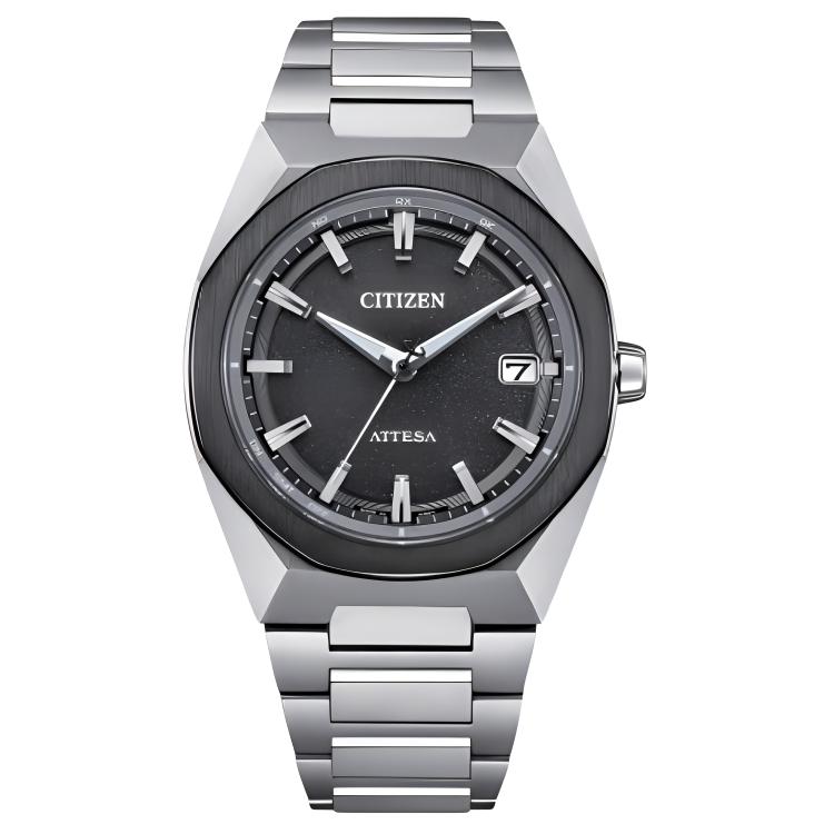 

CITIZEN Часы Attesa Series Light Powered Quartz Movement Titanium Strap Watch 39mm Men's Watch Gray Dial, Gray Dial