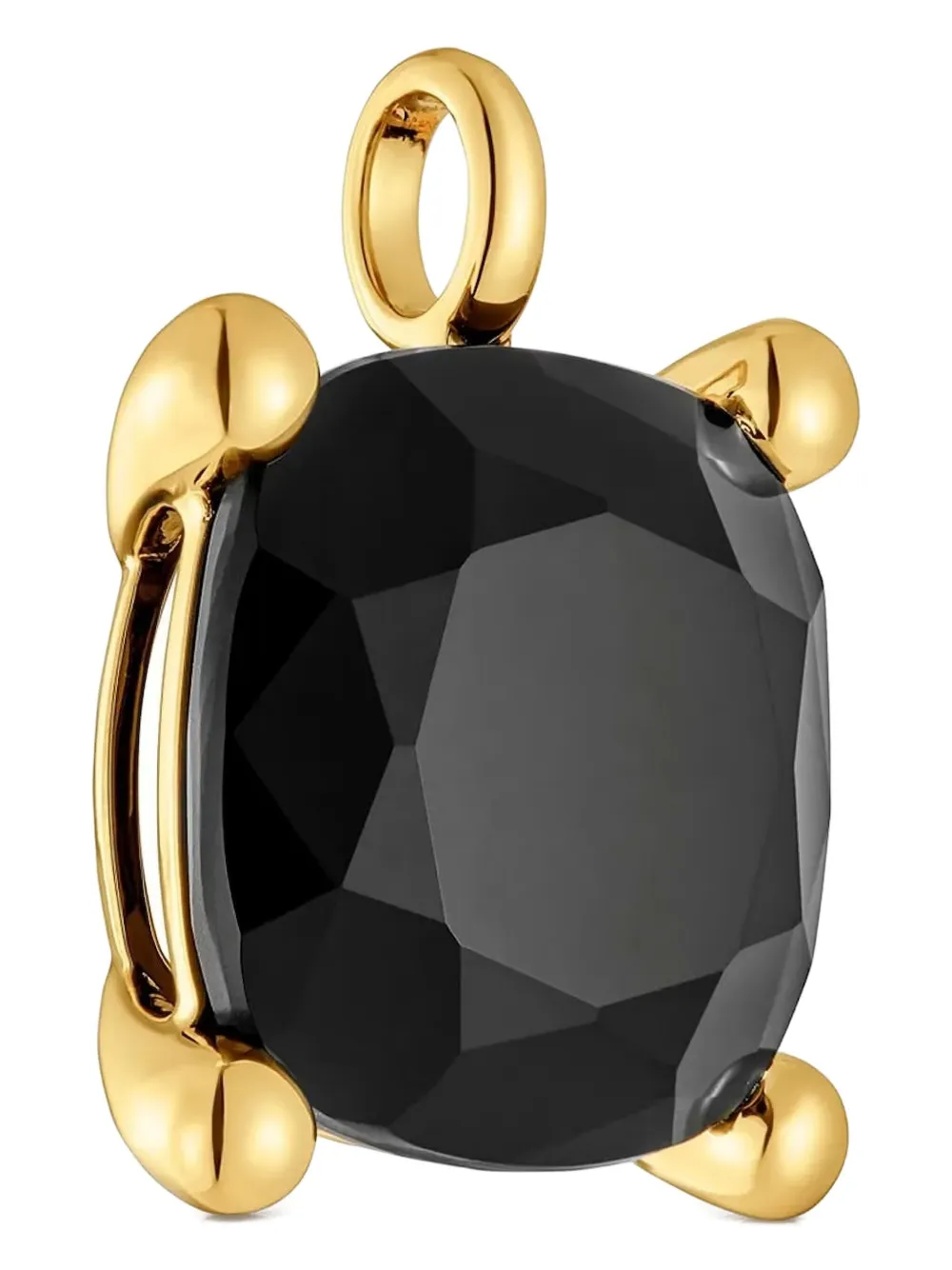 

Большая подвеска с ониксом TOUS, золотой