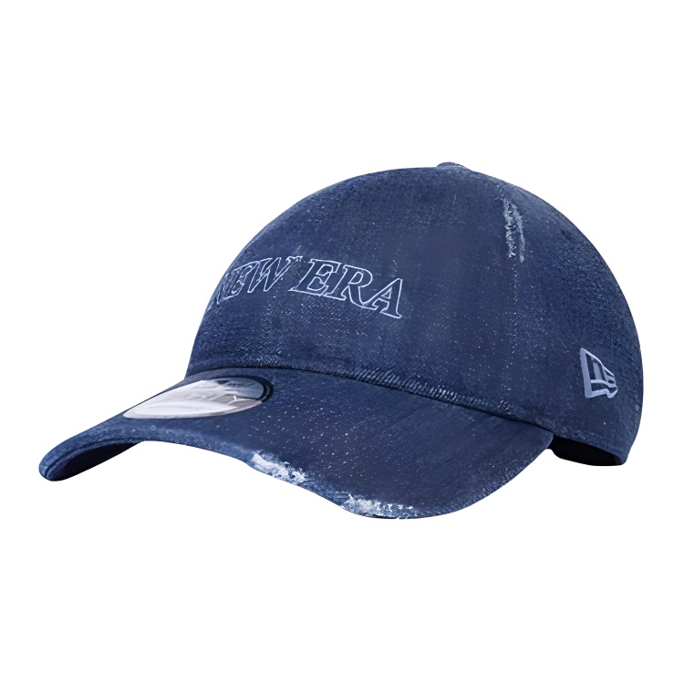 

New Era Хлопковая бейсболка унисекс синяя, Blue