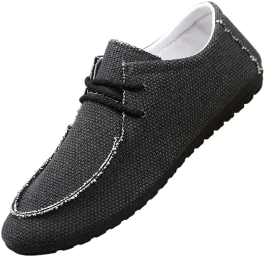 Мокасины мужские повседневные, легкие, дышащие, Black Minlaidian