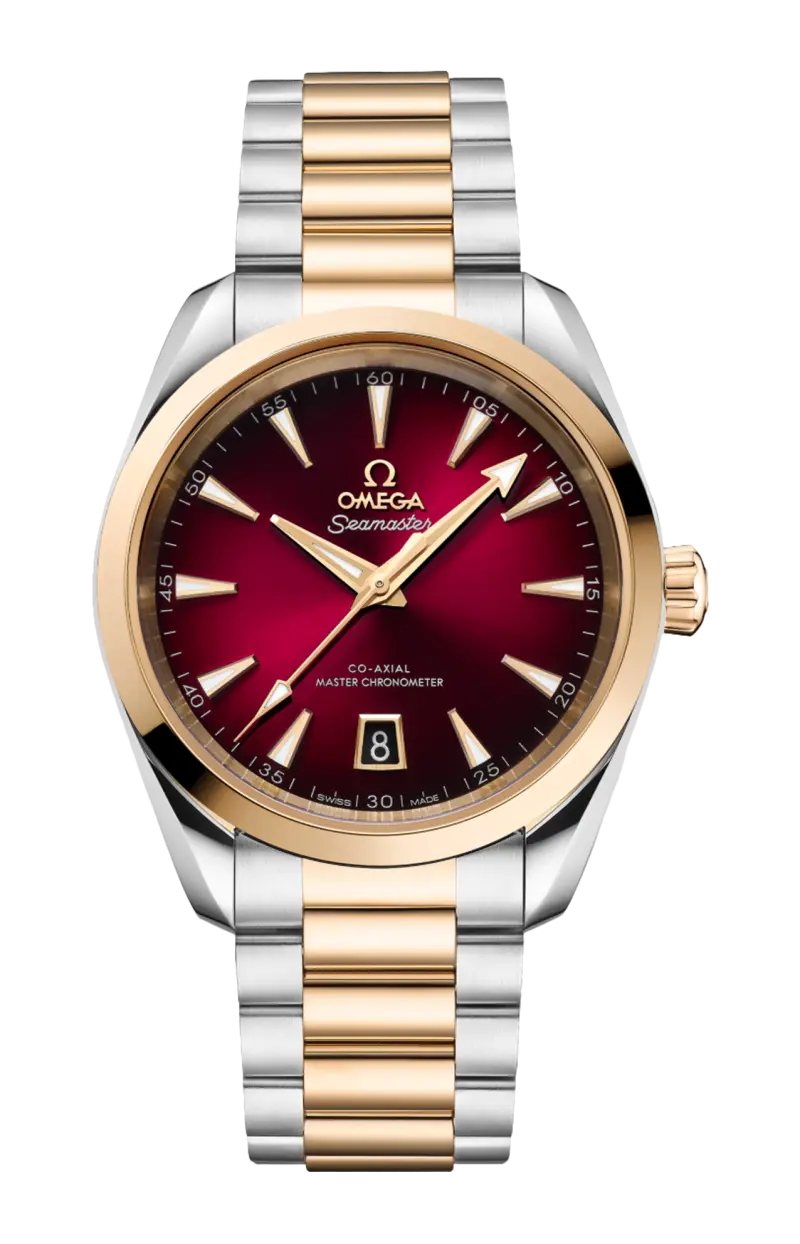 

Seamaster aqua terra 150m 38 мм, сталь-золото moonshine на стали-золоте moonshine - 220.20.38.20.10.002 OMEGA