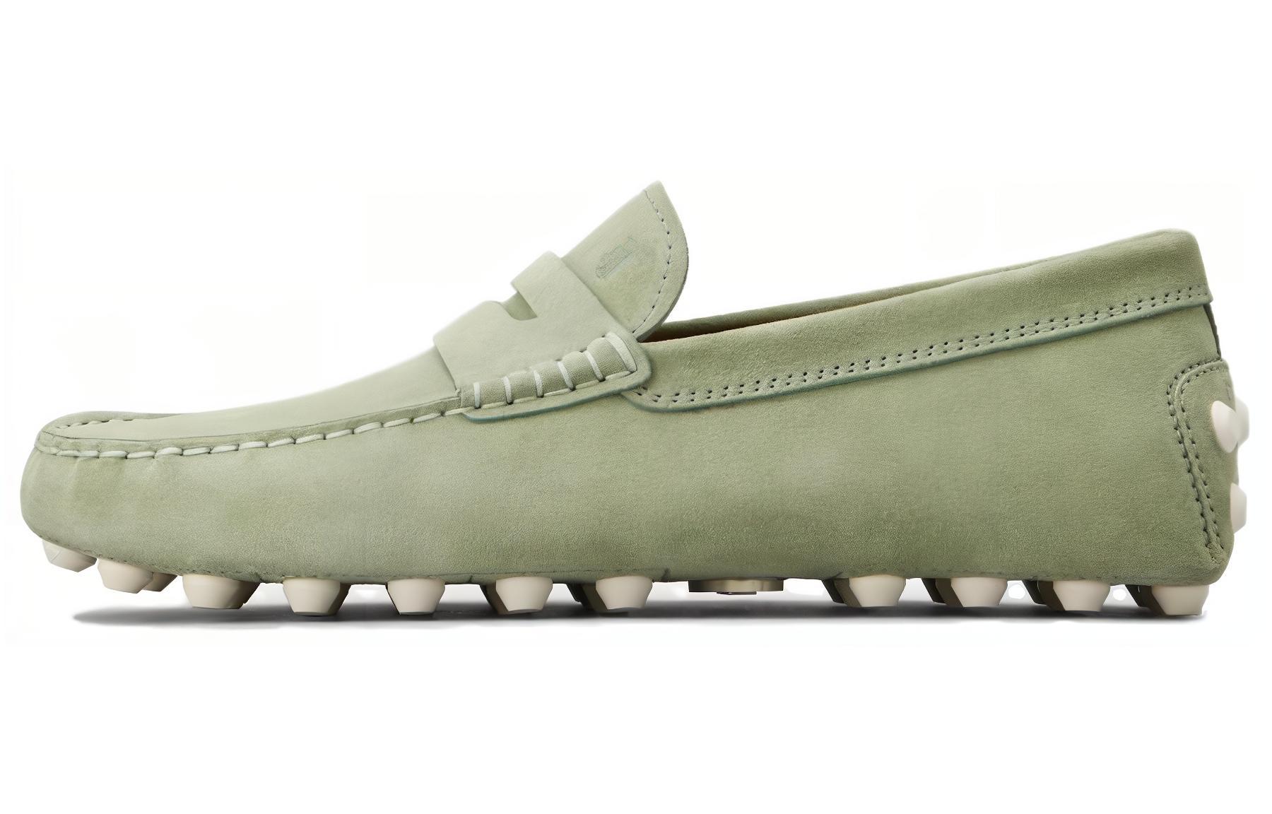 

TOD'S Мужские лоферы Gommino Green