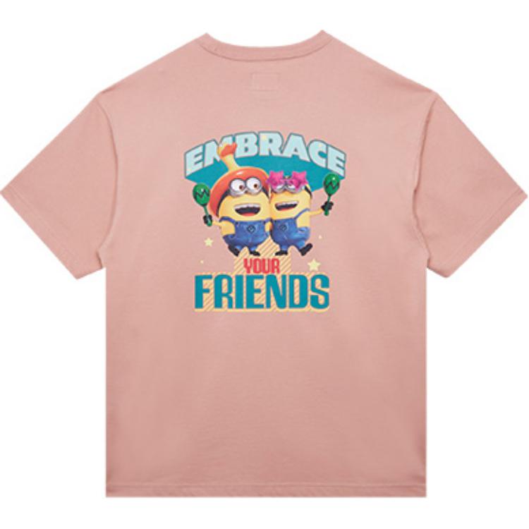 

Футболка Minions Co branded Edition SS24 Unisex New Era, розовый