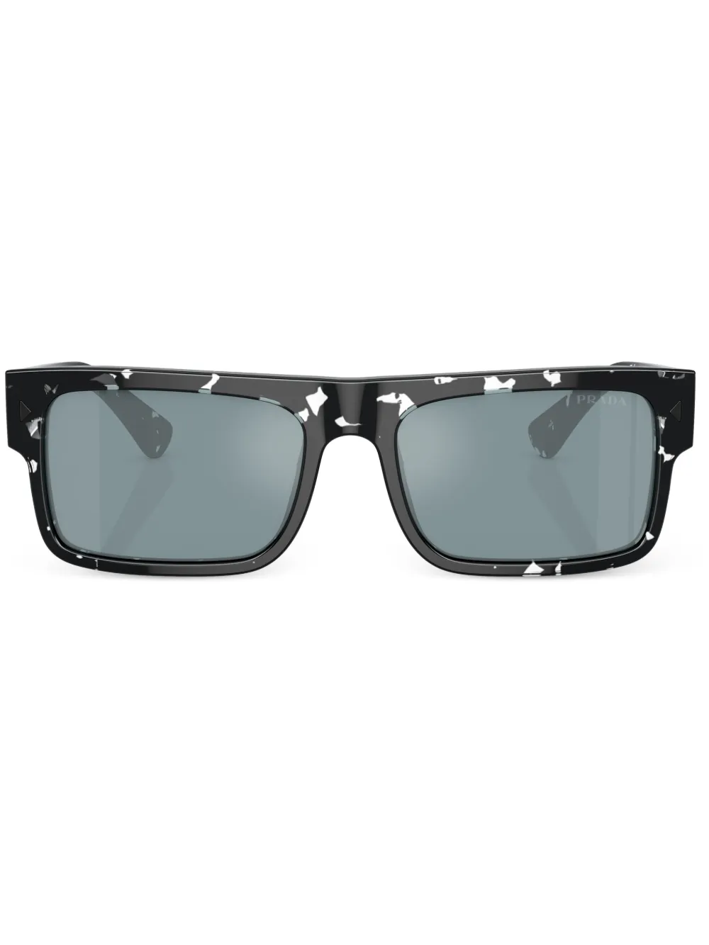 

Солнцезащитные очки в оправе черепаховой расцветки Prada Eyewear, коричневый