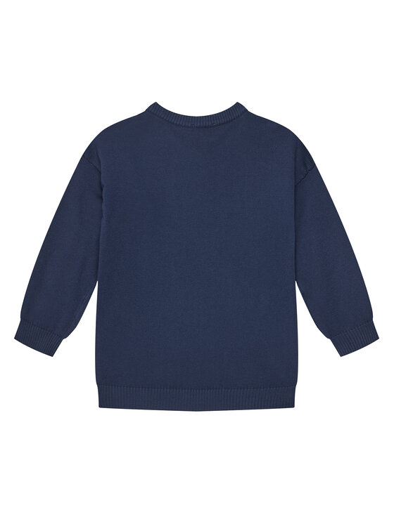 Свитер обычного кроя 1098G100U United Colors Of Benetton, синий — фото 2