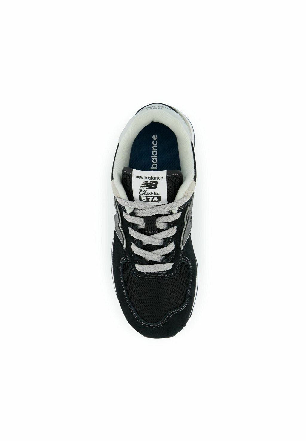 Кроссовки низкие 574 UNISEX New Balance, цвет black white — фото 3