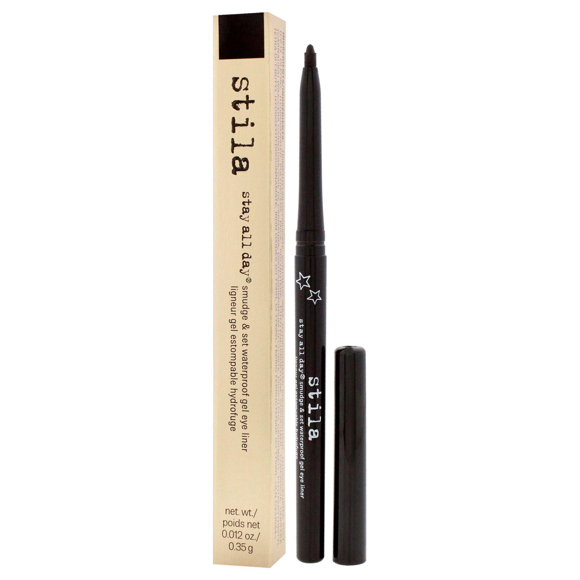 Водостойкая гелевая подводка для глаз Stay All Day Smudge and Set, цвет Damsel Dark Brown, Stila для женщин, 0,012 унции Stila, Small — фото 4