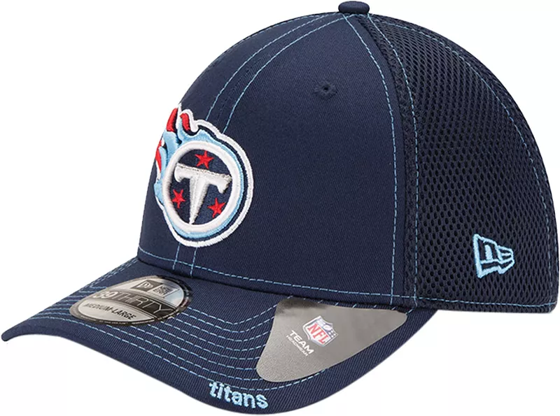 

Темно-синяя эластичная кепка New Era для взрослых Tennessee Titans 39Thirty Neoflex