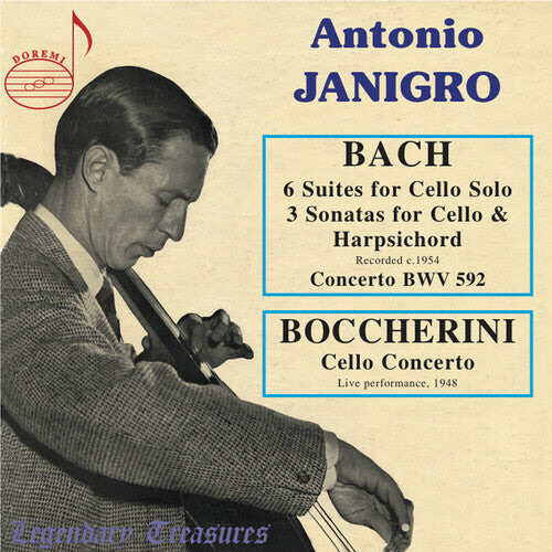 

CD диск Bach, J.S. / Janigro / Veyron-Lacroix: Plays Bach & Boccherini