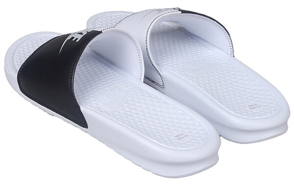 Тапочки benassi jdi slides 'pure platinum' Nike, белый — фото 4