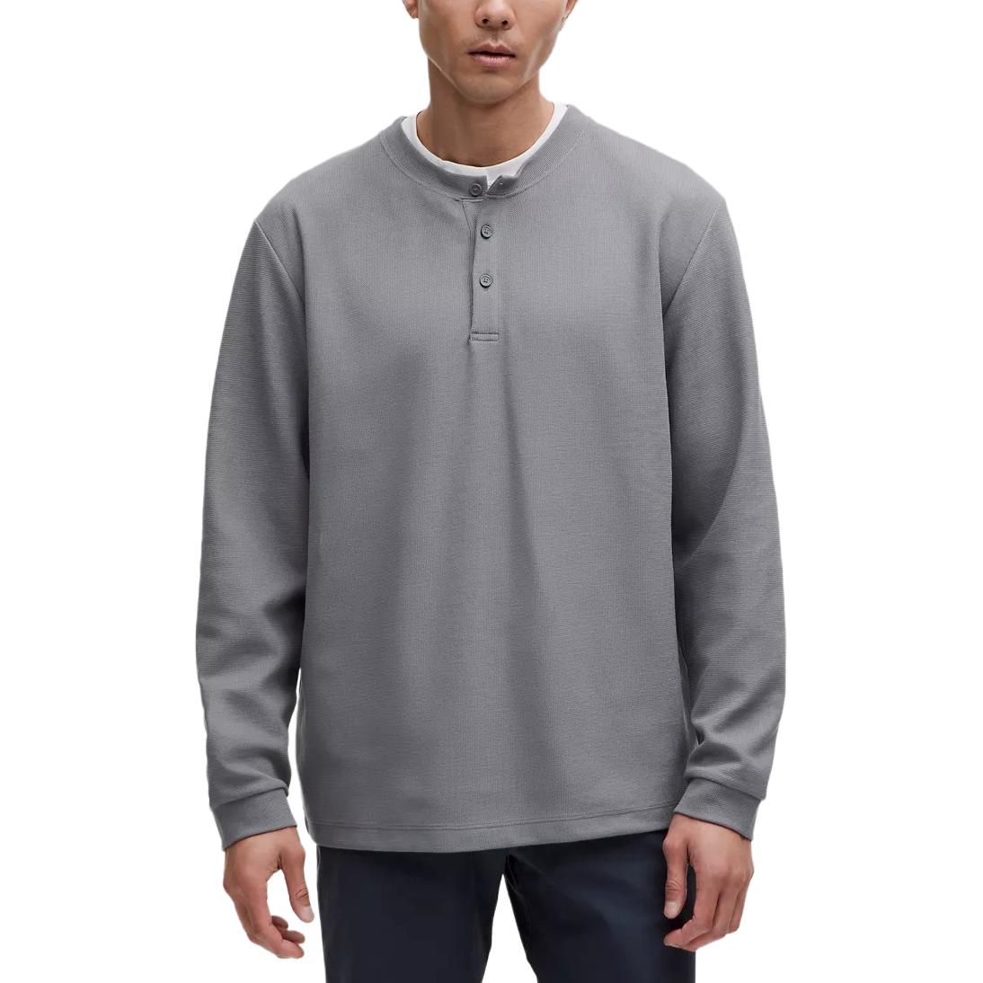 

Футболка мужская Heavyweight Textured Cotton Lululemon, серый